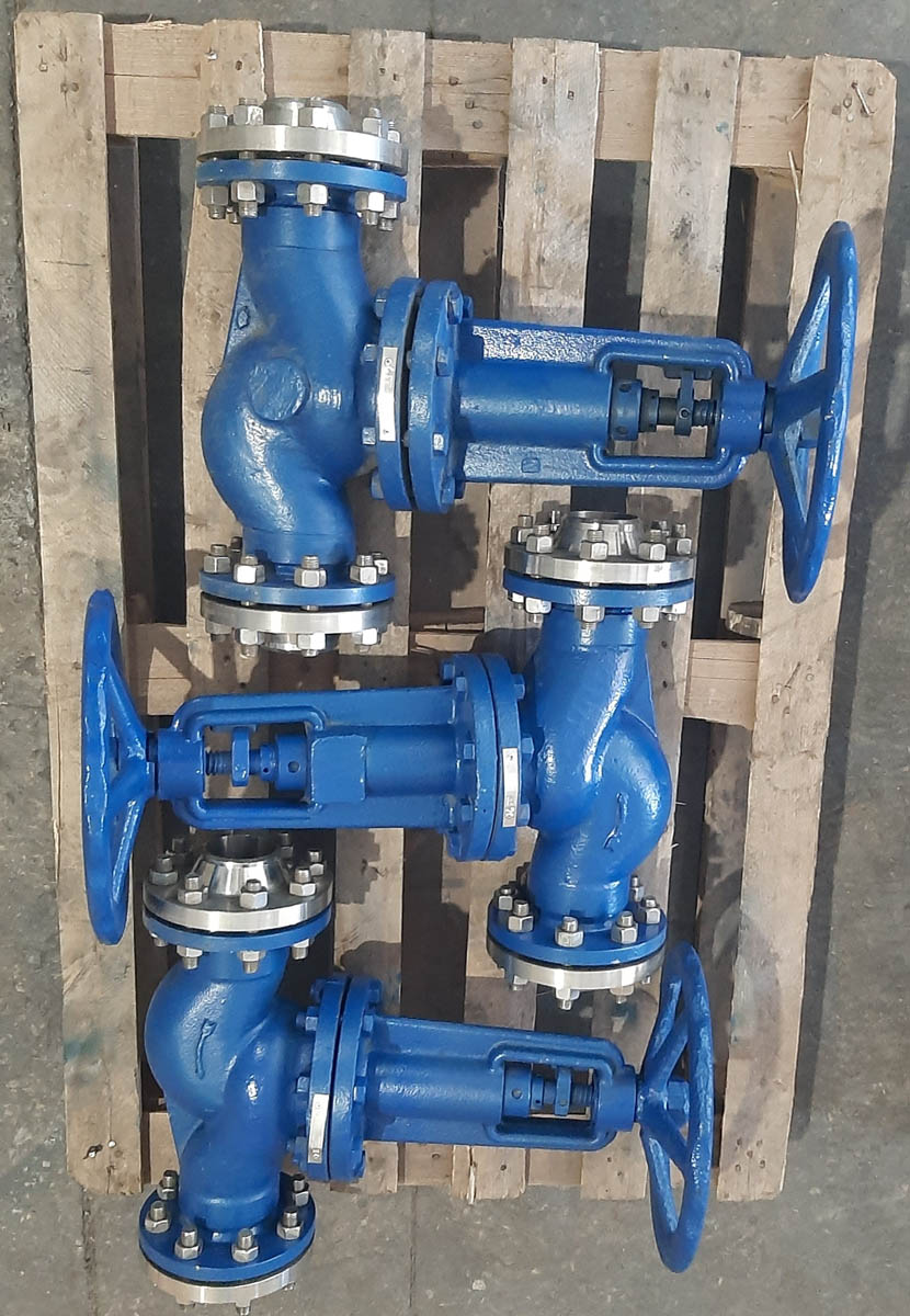 Компанией ООО "НПО "Спецнефтемаш" была изготовлена партия запорных клапанов 15нж66нж ду65 ру40. 