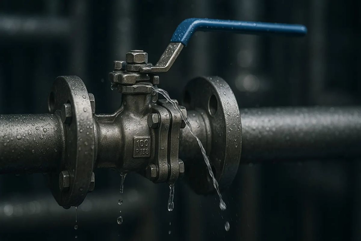 Типовые неисправности шаровых кранов